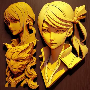 3D model Persona 4 Arena game (STL)